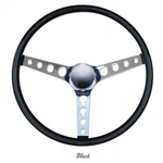 15" Mooneyes 3-SPOKE Steering Wheel Black Vinyl Finger Grip GS290FGBK. Fixed Price $189.99.