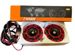 Farbin 12V Car Horn Kit Super Loud Train Dual Tone W/ Relay Wiring Harness. Fixed Price $29.99.