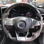 Real Carbon Fiber Steering Wheel For 2016+ Mercedes-benz Amg C43 C63 SL65 Slc. Fixed Price $359.00.