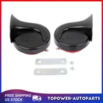 Pair Super Loud 135DB Dual-tone Snail Electric Horn Car Truck Siren Universal. Fixed Price $14.98.