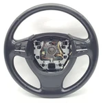 Steering Wheel Black Leather Heated With Some Wear Oem 2009 Bmw 750LI. Fixed Price $18.59.