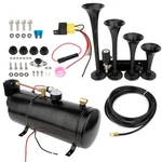 Air Horn Include 4 Trumpet Train Sound & Compressor Full System Kit 150PSI 0.8G. Fixed Price $119.49.