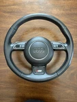 Spoke Sport Leather Steering Wheel Oem 13-18 Audi A6 S6 C7 Heated. Fixed Price $349.00.