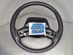 97-01 Jeep Cherokee Xj Leather Steering Wheel Dark Gray Good Stitching. Fixed Price $122.95.