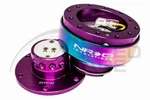 Nrg Steering Wheel Gen 2.0 Quick Release Purple Body Neo Chrome 200PP-MC. Fixed Price $120.00.