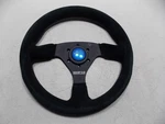 Sparco Steering Wheel Competition Series Black Suede SRO-015R383PSN 13IN 6 Bolt. Fixed Price $149.99.