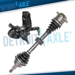 Front Left Knuckle & Wheel Hub Cv Axle For 1999 2000 - 2004 Vw Beetle Golf Jetta. Fixed Price $132.73.