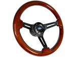1978-91 Ford Bronco F100 F150 F250 F350 Mahogany Wood Spoke Steering Wheel Kit. Fixed Price $276.29.