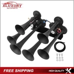 Loud Truck Pickup 135DB 6 Trumpet Train Air Horn Kit For Car Suv. Fixed Price $84.68.