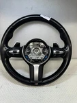 2014 Bmw 530 Steering Wheel W/switches Black & Silver 3074993 Oem (43). Fixed Price $349.99.