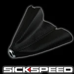 Carbon Fiber Look Black Stitch Polished Top Boot Gear Cover Shifter. Fixed Price $18.88.