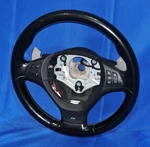 2010-2014 Bmw E70 E71 X5M X6M Steering Wheel Black W/m Stitching Oem Okay Shape. Fixed Price $296.96.