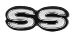 New Trim Parts Deluxe Wheel Horn Button Ss Emblem / For 1968 Camaro 6775. Fixed Price $37.99.