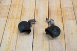 2008-2009 Jaguar XJ8 Xjr Vanden Plas High/low Note Horn Set W/bracket Used Oem. Fixed Price $75.00.