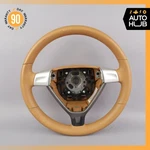05-08 Porsche Boxster Cayman 987 911 Steering Wheel Leather Beige Oem 49K. Fixed Price $176.23.