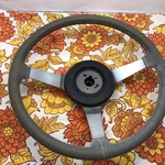 1979 1980 1981 Buick Regal Turbo Steering Wheel Gray Chrome Oem Original Gm. Fixed Price $180.00.
