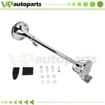 Chrome 135 Db Single Trumpet Train Semi Boat Air Horn Kit 27" Long W/ Cone Cover. Fixed Price $42.73.