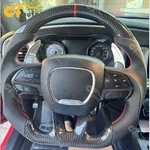 Real Carbon Fiber Heated Steering Wheel Fit 2015- 2025 Dodge Charger Challenger. Fixed Price $289.00.