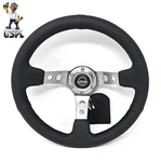 New Reinforced Nrg Innovations Steering Wheel RST-006GM + Uspl Air Freshener. Fixed Price $147.40.