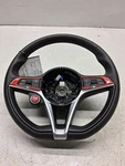 2017 2019 Alfa? Romeo Giulia Steering Wheel Black Leather W/ Switch Buttons Oem. Fixed Price $200.00.