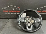 17-18 Compass Leather Wrapped Steering Wheel W/ Accessory Control Black ALX9. Fixed Price $95.00.