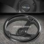 Nrg 350MM 3" Deep Dish 6-HOLE Classic Black Wood Steering Wheel Center. Fixed Price $180.00.