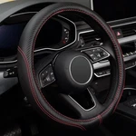 Labbyway Microfiber Leather Auto Car Steering Wheel Cover, Universal Black. Fixed Price $23.23.