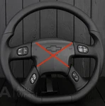 Custom Steering Wheel Gmc Sierra Tahoe Silverado Suburban Trailblazer 2003+. Fixed Price $599.00.