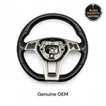 2013 Mercedes-benz C250 W204 Steering Wheel Black Leather Oem A1724602703. Fixed Price $99.00.