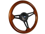1978-91 Ford Pick Up Truck Classic 9-BOLT Mahogany Brown Wood Steering Wheel Kit. Fixed Price $322.99.