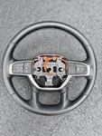 19-25 Dodge Ram 1500 Leather Steering Wheel Black Non-heated. Fixed Price $295.00.