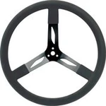Quickcar Steering Wheel 17 Diameter 3 Spoke Steel Black Each 68-004. Fixed Price $78.24.