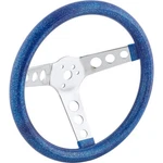 Speedway 11-1/2 Inch Blue Metalflake Style Steering Wheel, 3.5. Fixed Price $60.99.