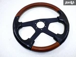 Momo Wood Combo Steering Wheel 360MM 4-SPOKE Typ MAL36 Universal Italy. Fixed Price $152.91.