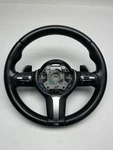Oem Bmw F22 F30 F32 F36 Steering Wheel Sport Black Leather W/ Shifters. Fixed Price $274.95.