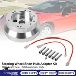 5&6 Hole Steering Wheel Polished Short Hub Adapter Kit New Fit Ididit Gm Chevy. Fixed Price $42.63.
