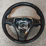 Mercedes Steering Wheel 3078736 With Leather And Carbon Fiber. Fixed Price $179.00.