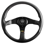 Momo Tuning Series Tuner 13.8" Steering Wheel - Black Leather Red Stitch. Fixed Price $238.99.