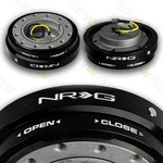 Nrg Aluminum Steering Wheel Black Thin Quick-release Short Hub Adapter. Fixed Price $114.00.