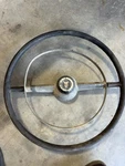 1952-1953 Ford Mercury Steering Wheel 18 W/ Horn 2-SPOKE Oem Monterey. Fixed Price $134.99.