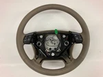 03-14 Volvo XC90 Tan Spoke Steering Wheel W/ Nav 30723522. Fixed Price $95.00.