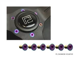 P2M For Superfly Titanium Steering Wheel Counter Sunk Bolt Set : Rainbow. Fixed Price $26.46.