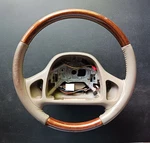 1998-2004 Lincoln Town Car/mercury Grand Marquis Wood & Leather Steering Wheel. Fixed Price $39.95.