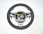 Front Steering Wheel Chrome Oem Porsche Cayenne Gts 11-18 Paddles Suede. Fixed Price $494.95.