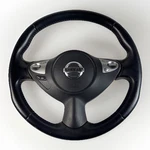 2009-2020 Nissan 370Z Z34 Black Leather Steering Wheel Oem 48430-1EA0A. Fixed Price $315.00.