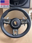 Porsche 911 991 Carrera 718 Cayman Boxster Cayenne Macan Leather Steering Wheel. Fixed Price $599.00.