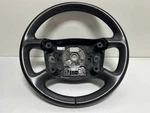2004 2005 Audi S4 Oem Black Leather Spoke Steering Wheel 8E0000124B (tl). Fixed Price $100.00.