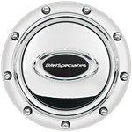 Billet Specialties 32715 Polish Pro-style W/black Logo & Rivets Horn Button. Fixed Price $113.95.