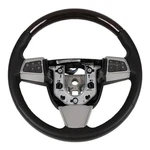 Steering Wheel, Ebony Leather & Wood, For 2011- 2012 Cadillac Srx Gm# 22898834. Fixed Price $199.99.