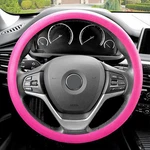 For Ram 1500 Classic 19-21 Snake Pattern Silicone Baby Pink Steering Wheel Cover. Fixed Price $12.59.